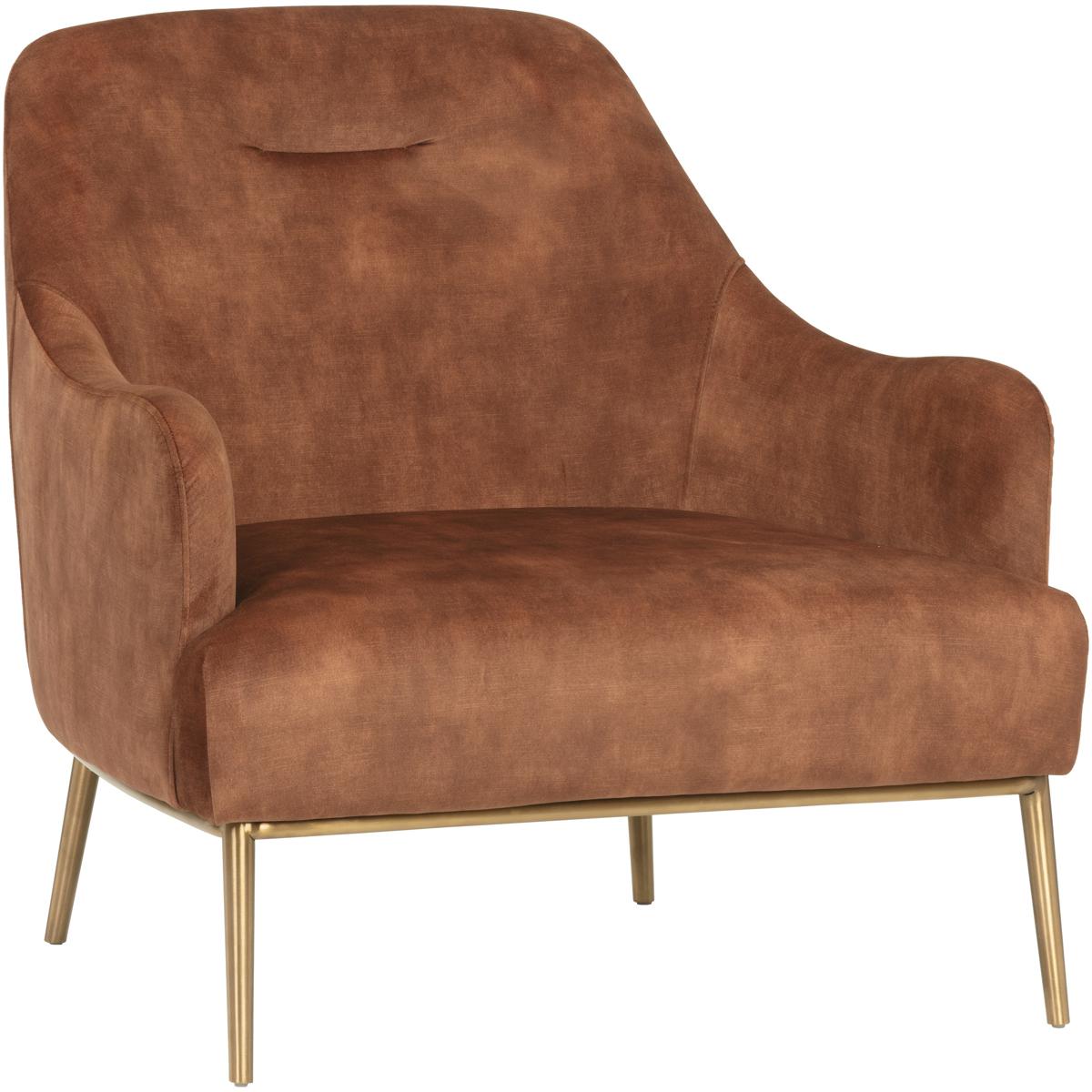 SUNPAN 106400 Cameron Nono Rust Lounge Chair